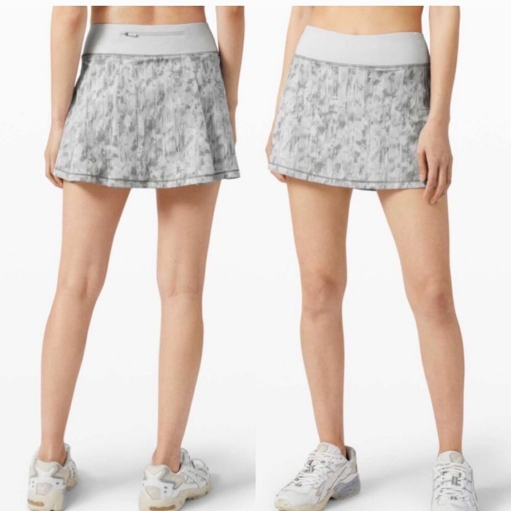 Lululemon Skort

Lululemon Pace Rival MR Gray TMLV/SLVI. Size 14. LW8AHDR